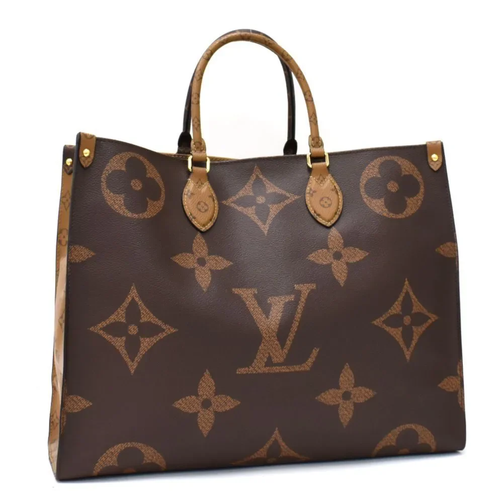 Louis Vuitton On The Go GM Monogram Canvas Brown Tote Bag